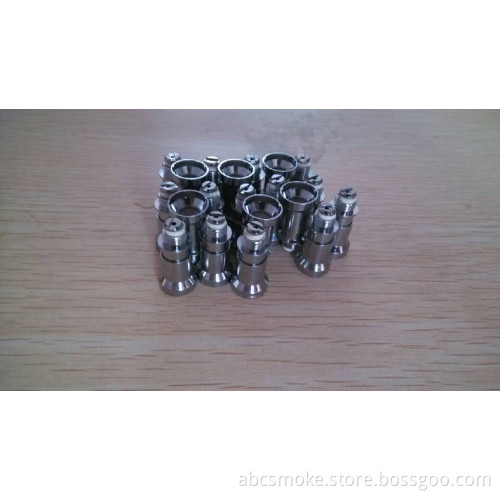2013 New Glass Tank Metal Core for Wax Dry Herb Vaporizer E Cigar, Dry Herber Clearomizer Head